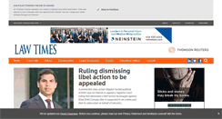 Desktop Screenshot of lawtimesnews.com